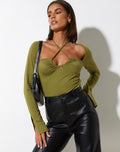 Lasira Bodice in Khaki